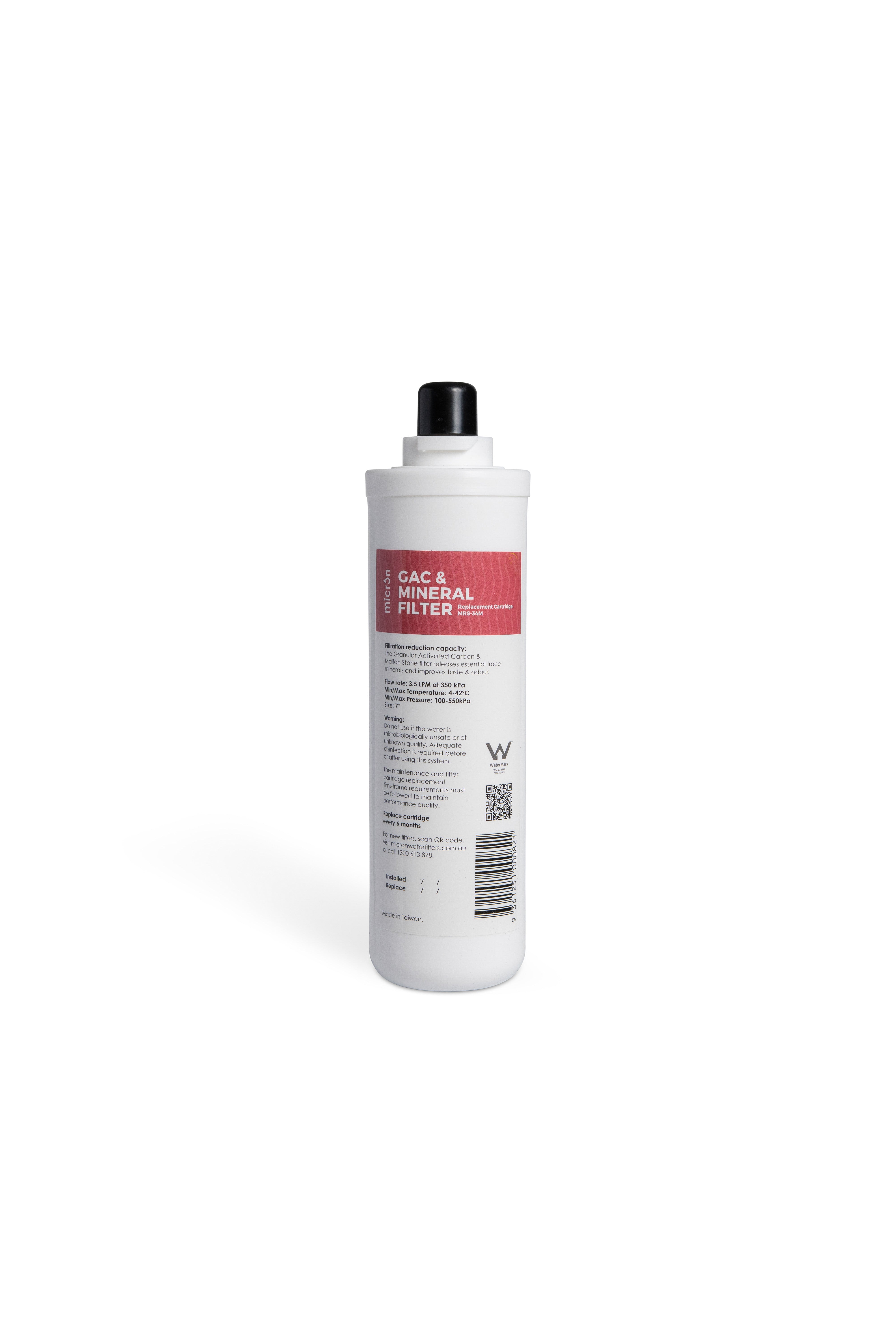 MRS-34M - Granular Activated Carbon & Mineral Filter