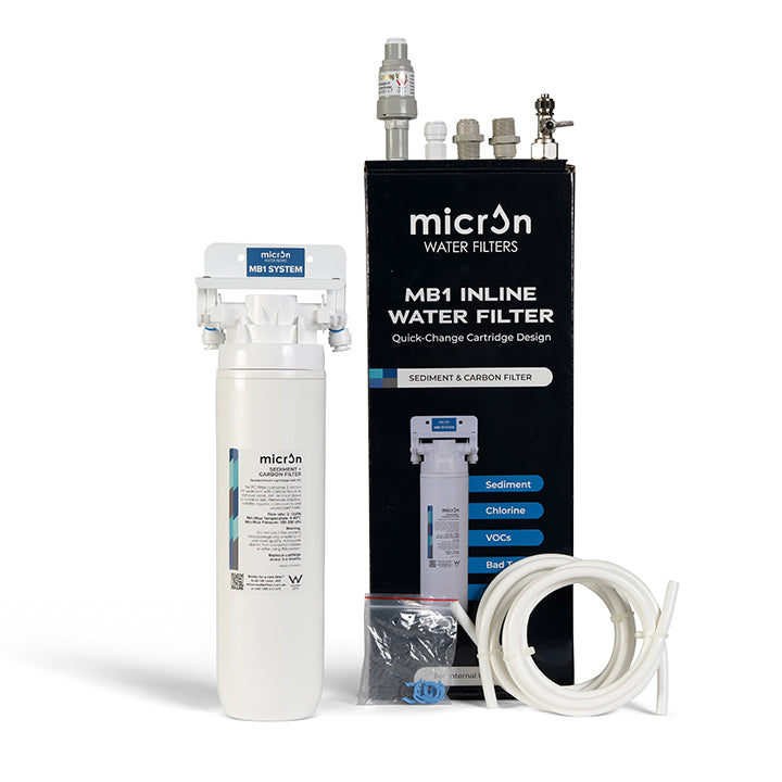 MB1 - Combined 2 Stage Inline Undersink Water Filter System