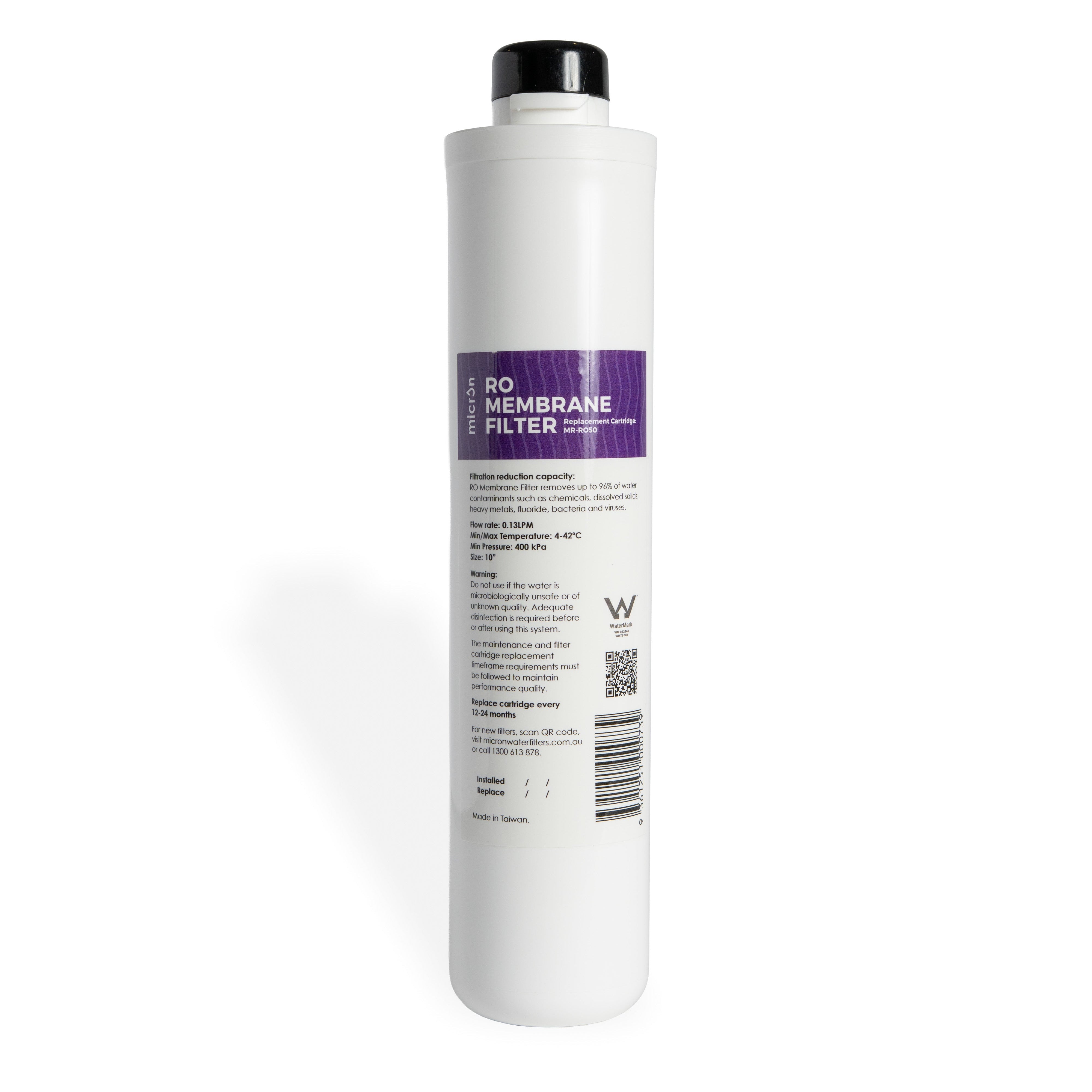 Micron MR Quick-Change Cartridge Series - RO Membrane MR-RO50