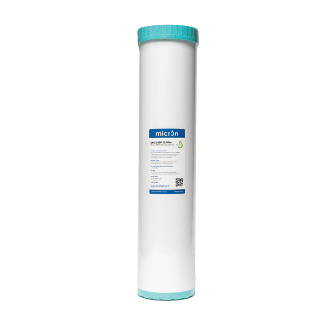 GAC & KDF 55 Filter [MWF20-GAC KDF55] – Micron Water Filters