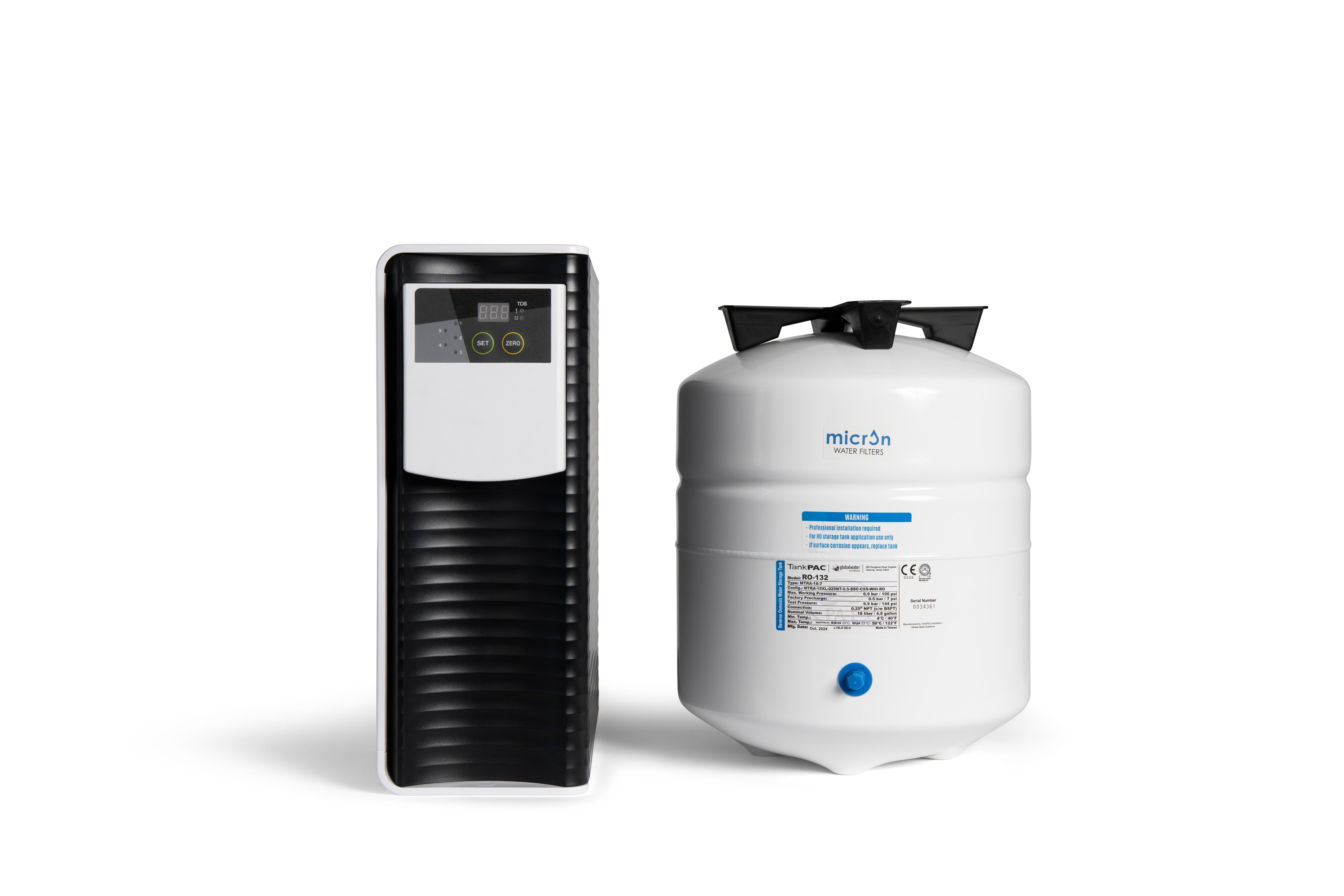 302B - 5 Stage Under Sink Reverse Osmosis Water Filter System