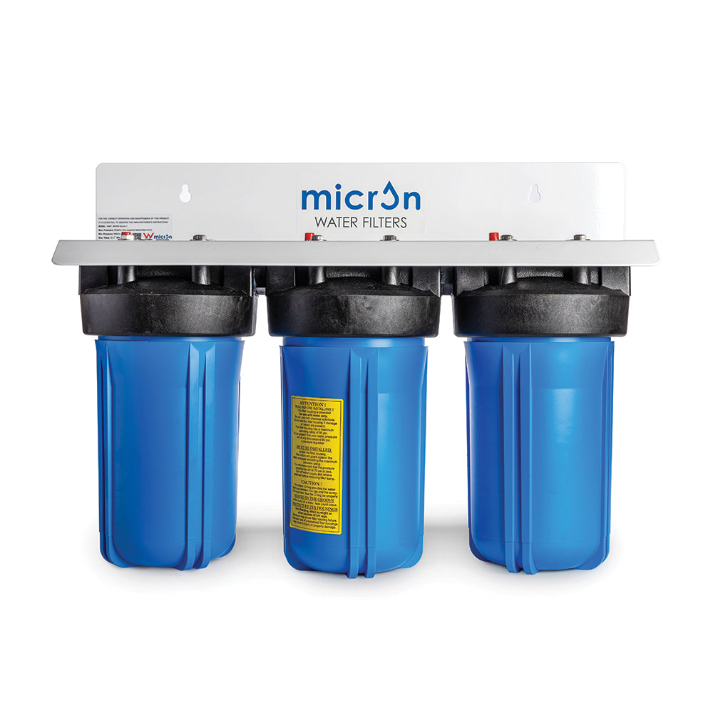 10″ WH103 Triple WholeHouse Filter Micron Water Filters