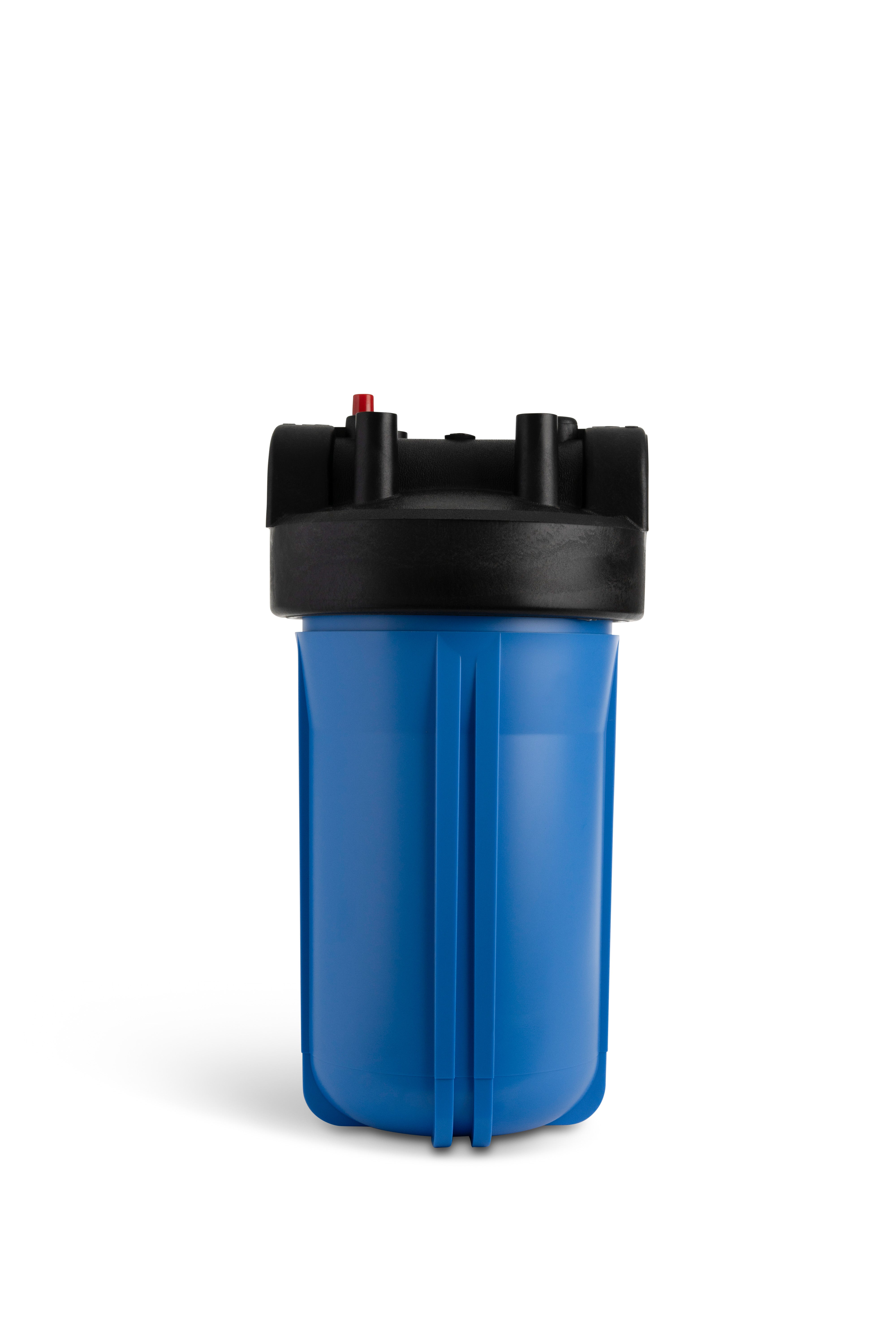 YTB-10BL 10" Big Blue Filter Housing, 1" BSP port, bule housing with black cap