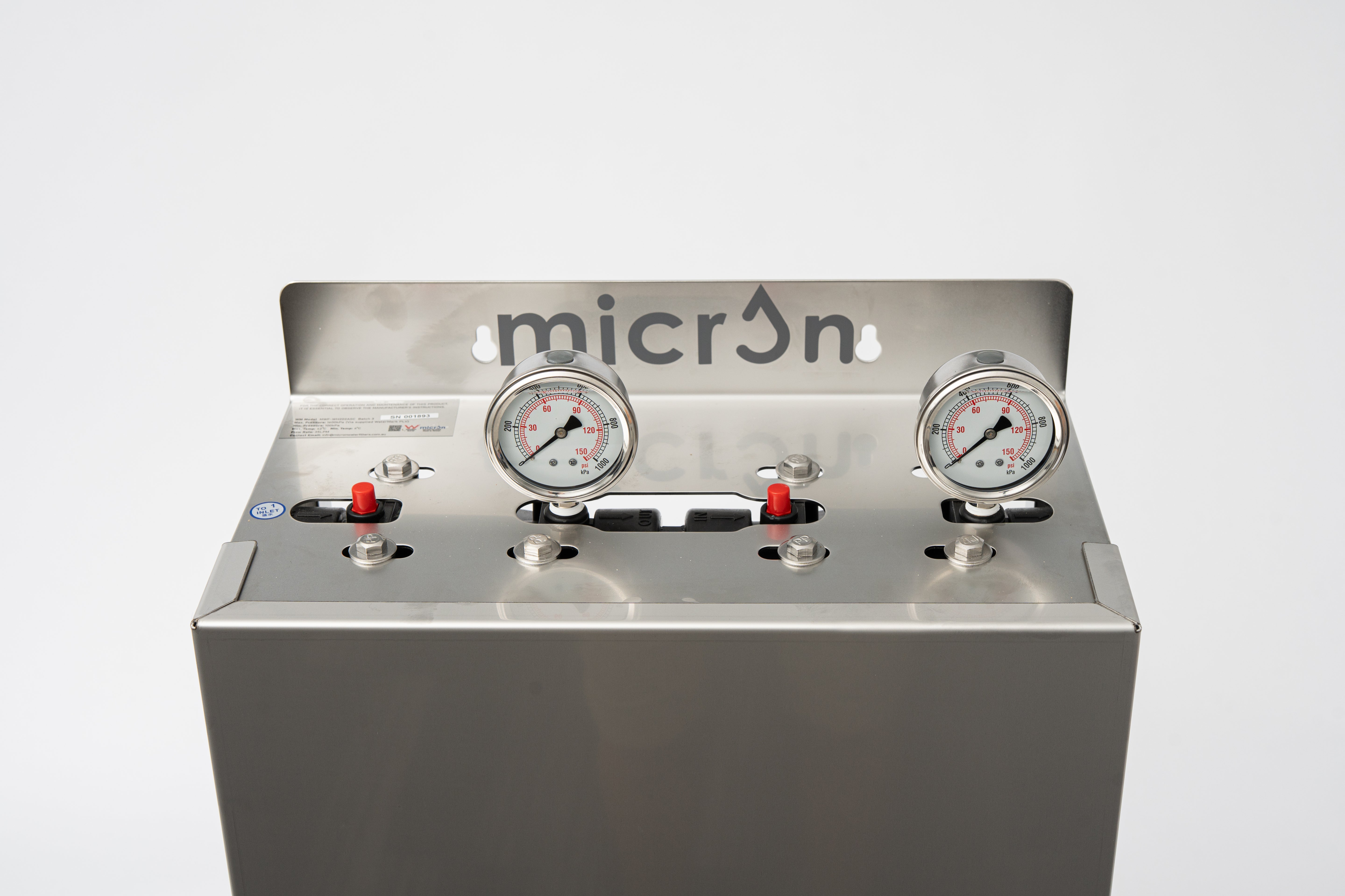 WH Series Classic 300 Series- Twin Whole House Filtration System with 316 s/s frame and cover