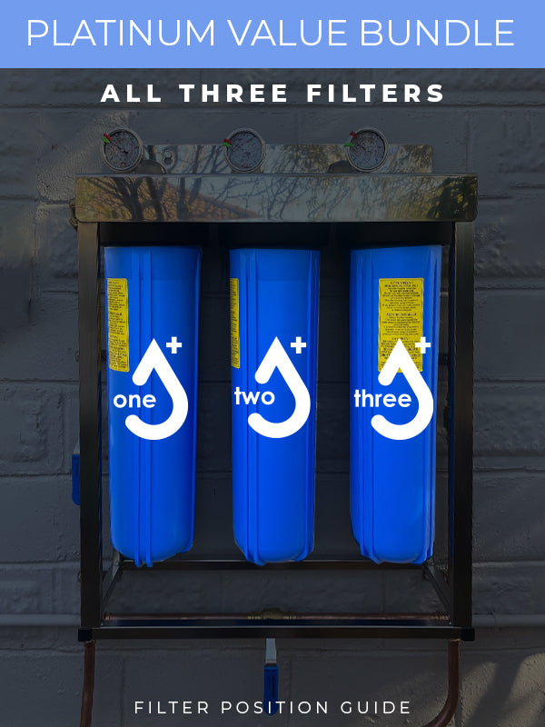Platinum Replacement Filter Bundle (10 Discount) Micron Water Filters